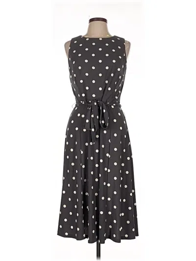 Pre-owned Anne Klein Casual Dress In Black