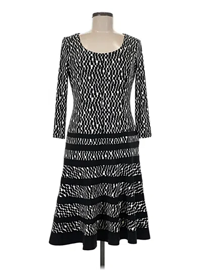 Pre-owned Anne Klein Casual Dress In Black