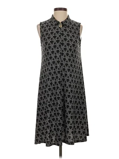 Pre-owned Anne Klein Casual Dress In Black