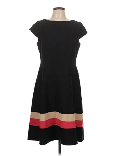 Pre-owned Anne Klein Casual Dress In Black