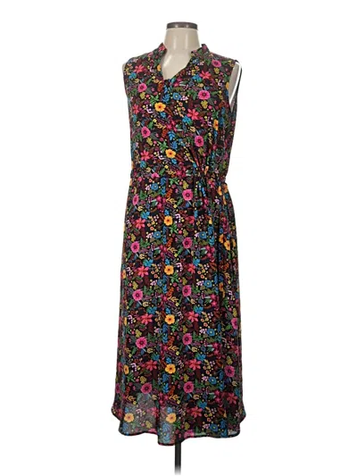 Pre-owned Anne Klein Casual Dress In Black
