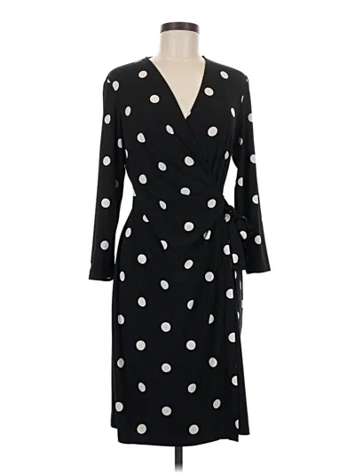Pre-owned Anne Klein Casual Dress In Black