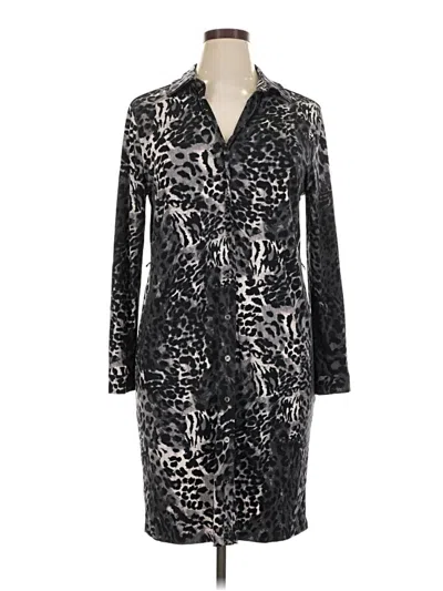 Pre-owned Anne Klein Casual Dress In Black