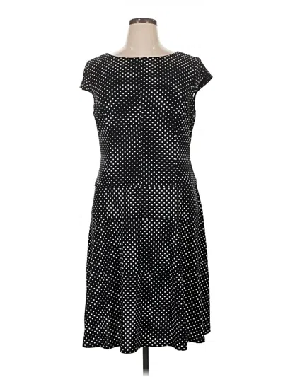 Pre-owned Anne Klein Casual Dress In Black