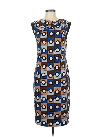 Pre-owned Anne Klein Casual Dress In Blue