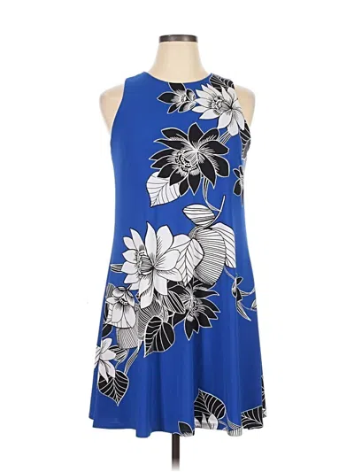 Pre-owned Anne Klein Casual Dress In Blue