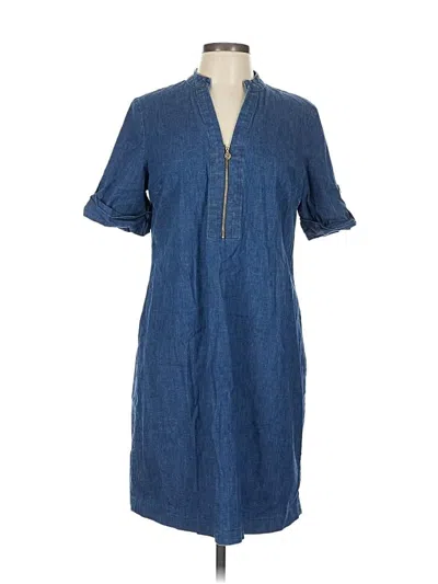 Pre-owned Anne Klein Casual Dress In Blue