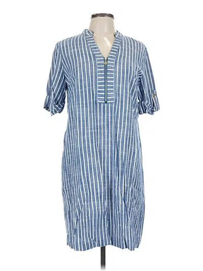 Pre-owned Anne Klein Casual Dress In Blue