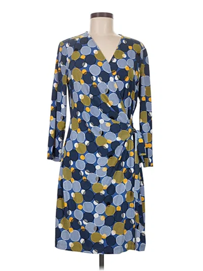 Pre-owned Anne Klein Casual Dress In Blue