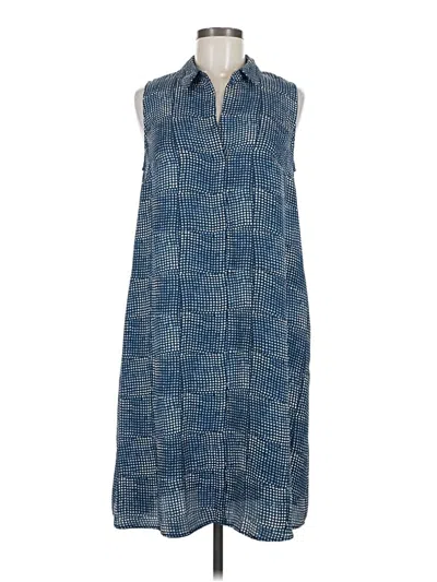 Pre-owned Anne Klein Casual Dress In Blue