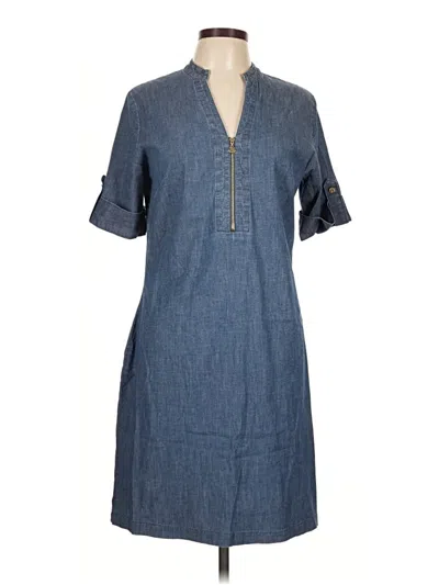Pre-owned Anne Klein Casual Dress In Blue