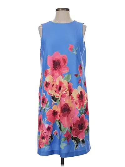 Pre-owned Anne Klein Casual Dress In Blue