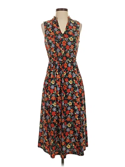 Pre-owned Anne Klein Casual Dress In Brown