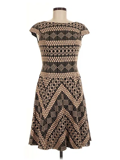 Pre-owned Anne Klein Casual Dress In Brown