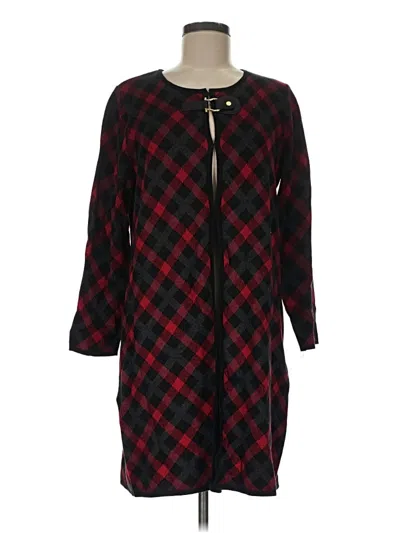 Pre-owned Anne Klein Casual Dress In Burgundy