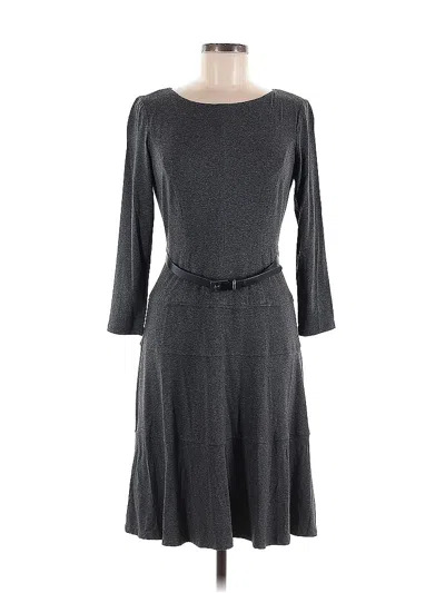 Pre-owned Anne Klein Casual Dress In Gray