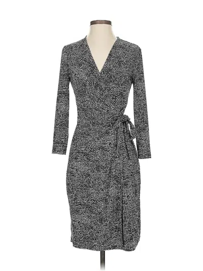 Pre-owned Anne Klein Casual Dress In Gray