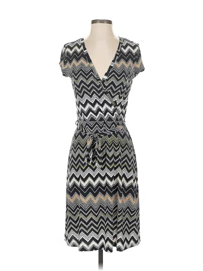 Pre-owned Anne Klein Casual Dress In Gray