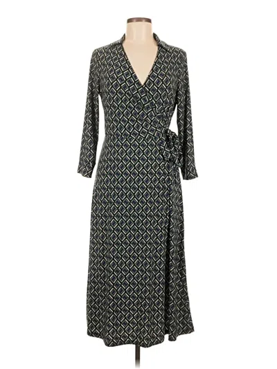 Pre-owned Anne Klein Casual Dress In Gray