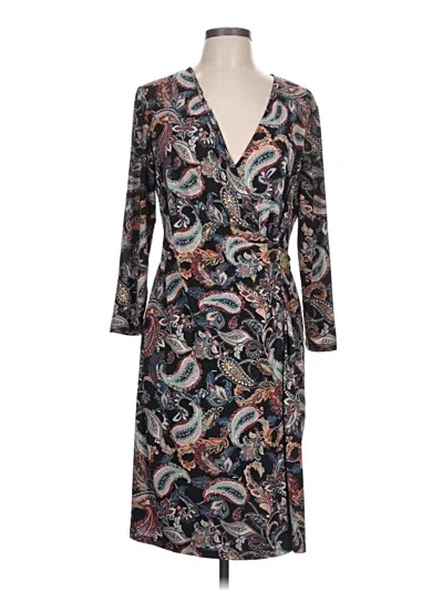 Pre-owned Anne Klein Casual Dress In Gray
