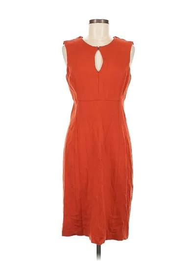 Pre-owned Anne Klein Casual Dress In Orange