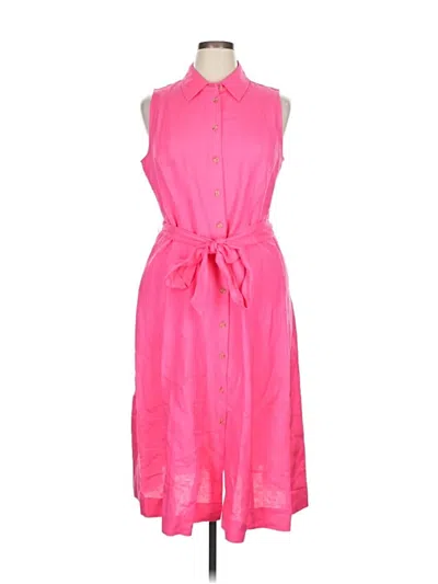 Pre-owned Anne Klein Casual Dress In Pink
