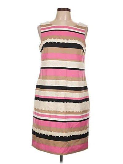 Pre-owned Anne Klein Casual Dress In Pink