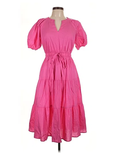 Anne Klein Casual Dress In Pink