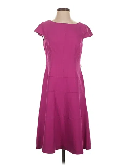 Pre-owned Anne Klein Casual Dress In Purple