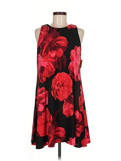 Pre-owned Anne Klein Casual Dress In Red