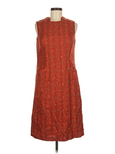 Pre-owned Anne Klein Casual Dress In Red