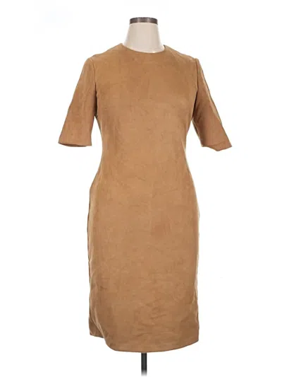 Pre-owned Anne Klein Casual Dress In Tan