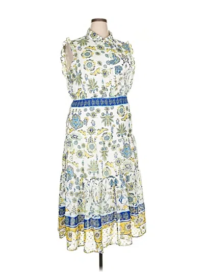 Anne Klein Casual Dress In White