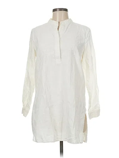 Pre-owned Anne Klein Casual Dress In White