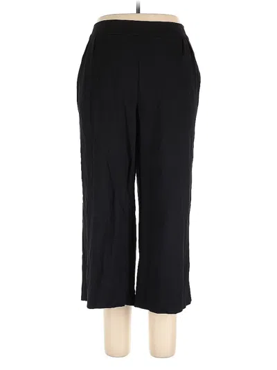 Pre-owned Anne Klein Casual Pants In Black