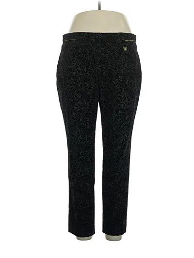 Pre-owned Anne Klein Casual Pants In Black
