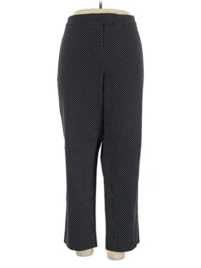 Pre-owned Anne Klein Casual Pants In Black