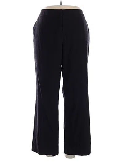 Pre-owned Anne Klein Casual Pants In Black