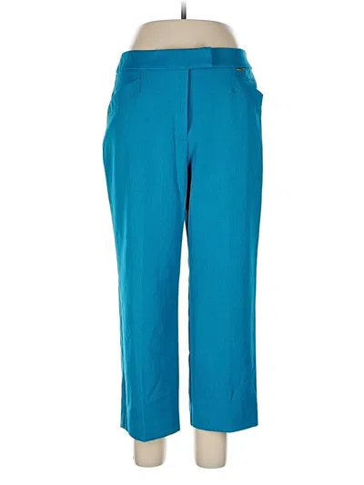 Pre-owned Anne Klein Casual Pants In Blue
