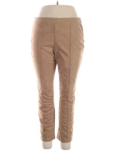 Pre-owned Anne Klein Casual Pants In Brown