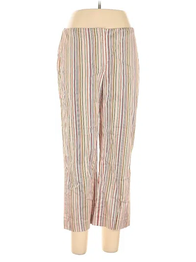 Pre-owned Anne Klein Casual Pants In Gold