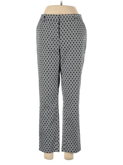 Pre-owned Anne Klein Casual Pants In Gray