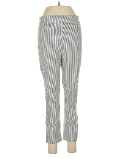 Pre-owned Anne Klein Casual Pants In Gray