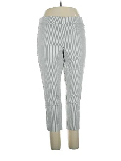 Pre-owned Anne Klein Casual Pants In Gray