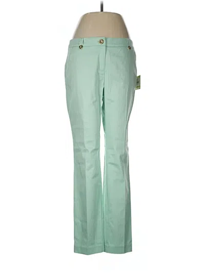 Pre-owned Anne Klein Casual Pants In Green