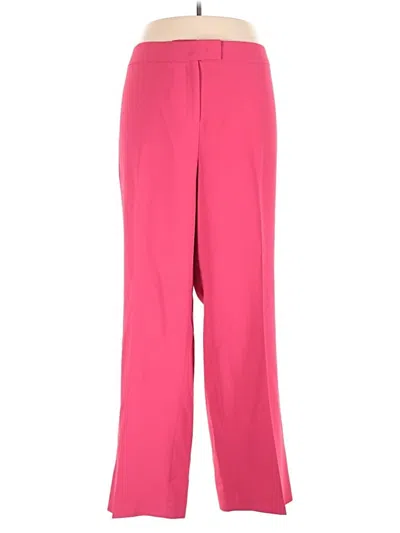 Pre-owned Anne Klein Casual Pants In Pink
