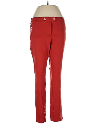 Pre-owned Anne Klein Casual Pants In Red
