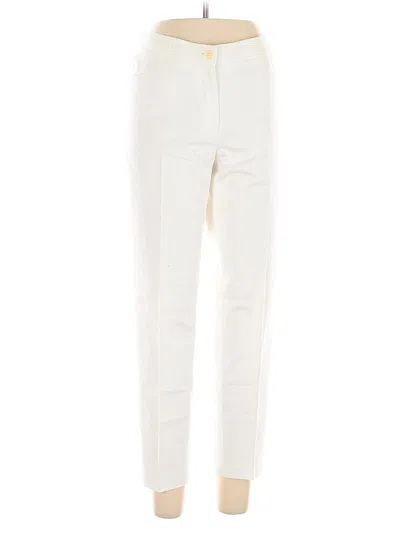 Pre-owned Anne Klein Casual Pants In White
