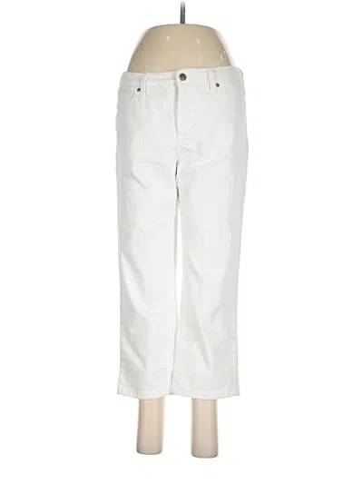 Pre-owned Anne Klein Casual Pants In White
