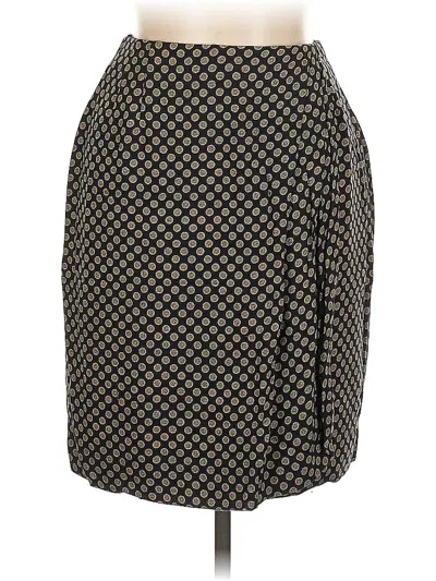 Pre-owned Anne Klein Casual Skirt In Black